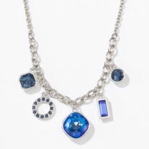 Touchstone Crystal royal blue necklace